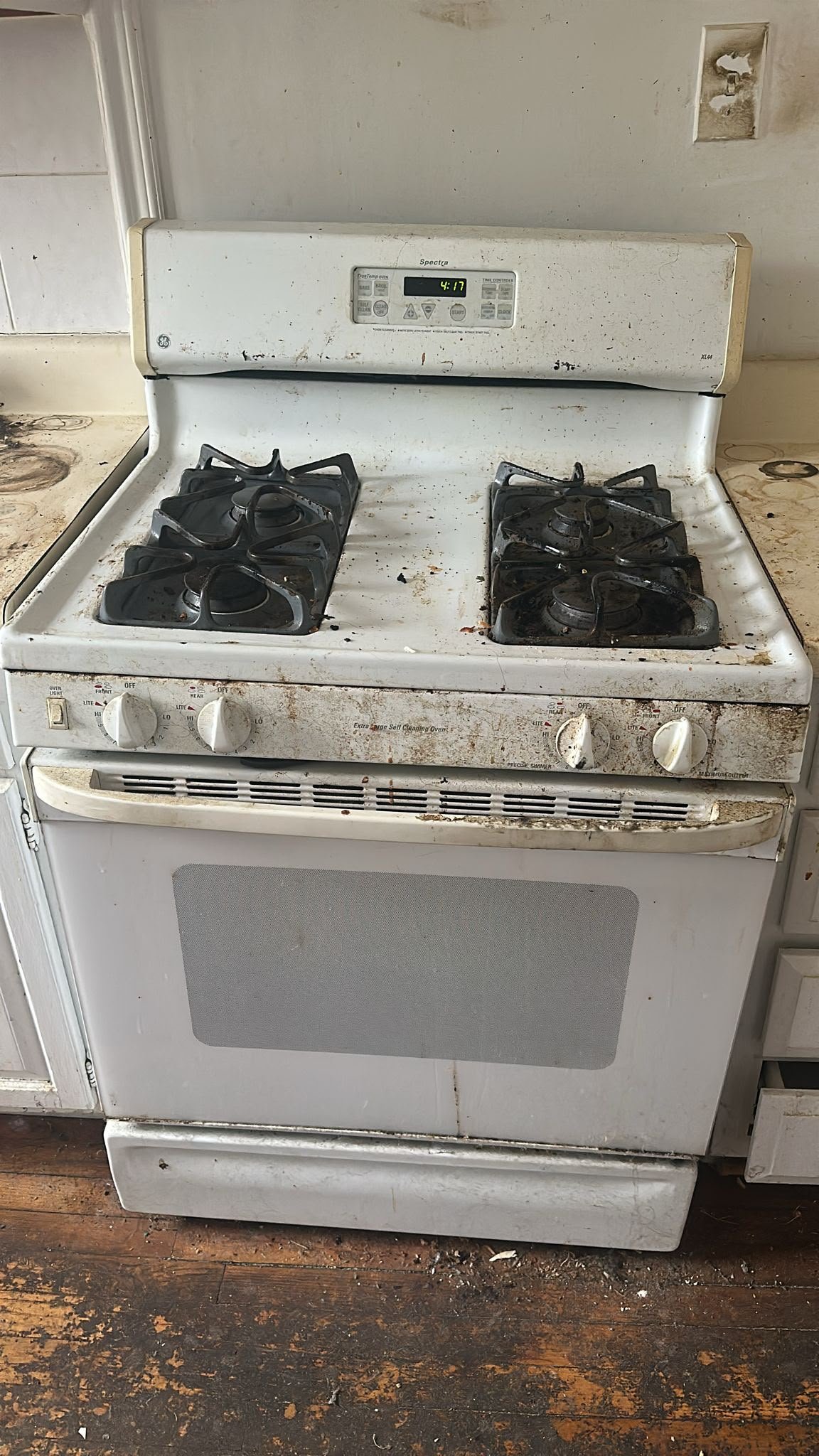 Before cleaning